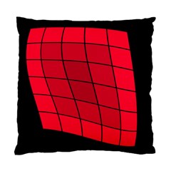 Red Abstraction Standard Cushion Case (two Sides)