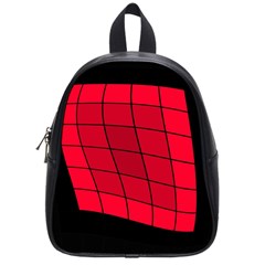 Red Abstraction School Bags (small) 