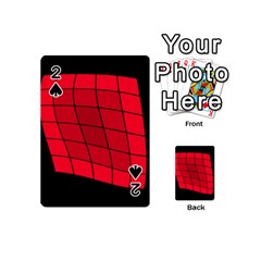 Red Abstraction Playing Cards 54 (mini) 