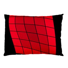 Red Abstraction Pillow Case (two Sides)