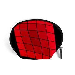 Red Abstraction Accessory Pouches (small) 