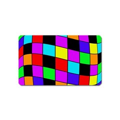 Colorful Cubes  Magnet (name Card)