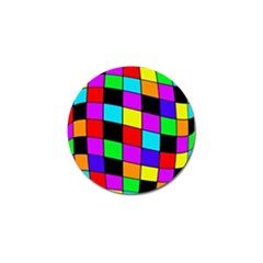 Colorful Cubes  Golf Ball Marker (4 Pack)