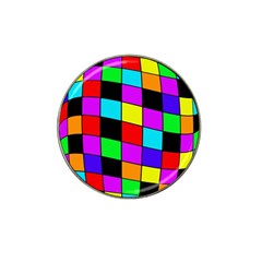 Colorful Cubes  Hat Clip Ball Marker by Valentinaart