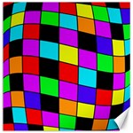 Colorful cubes  Canvas 20  x 20   19 x19.27  Canvas - 1