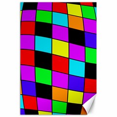 Colorful Cubes  Canvas 20  X 30  