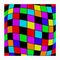 Colorful Cubes  Medium Glasses Cloth