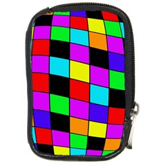 Colorful Cubes  Compact Camera Cases by Valentinaart