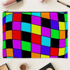 Colorful Cubes  Cosmetic Bag (xxxl) 