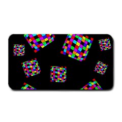 Flying  Colorful Cubes Medium Bar Mats