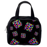 Flying  colorful cubes Classic Handbags (2 Sides) Back