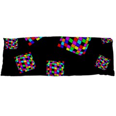 Flying  Colorful Cubes Body Pillow Case Dakimakura (two Sides)