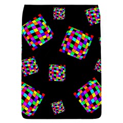 Flying  Colorful Cubes Flap Covers (s)  by Valentinaart