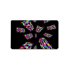 Colorful Abstraction Magnet (name Card)