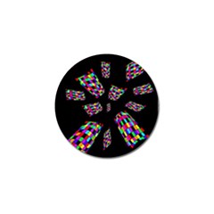 Colorful Abstraction Golf Ball Marker (10 Pack)