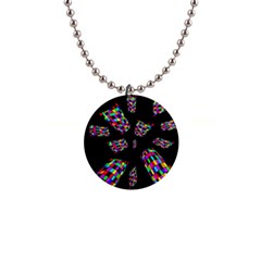 Colorful Abstraction Button Necklaces by Valentinaart