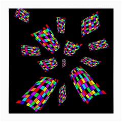 Colorful Abstraction Medium Glasses Cloth