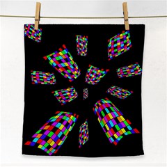 Colorful Abstraction Face Towel