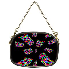 Colorful Abstraction Chain Purses (one Side)  by Valentinaart