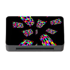 Colorful Abstraction Memory Card Reader With Cf