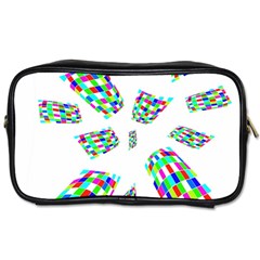 Colorful Abstraction Toiletries Bags 2-side