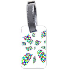 Colorful Abstraction Luggage Tags (two Sides)