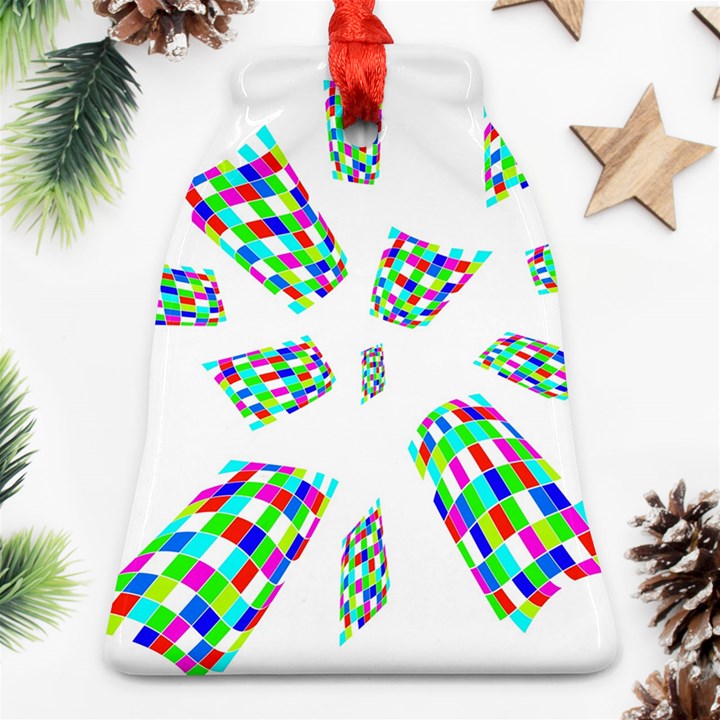 Colorful abstraction Ornament (Bell) 