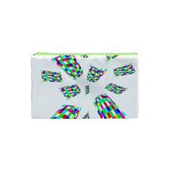 Colorful Abstraction Cosmetic Bag (xs)