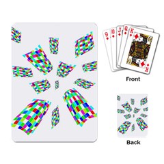 Colorful Abstraction Playing Card