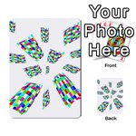 Colorful abstraction Multi-purpose Cards (Rectangle)  Back 1