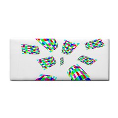 Colorful Abstraction Hand Towel