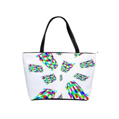 Colorful Abstraction Shoulder Handbags