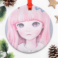 Slow Spring Ornament (round) 