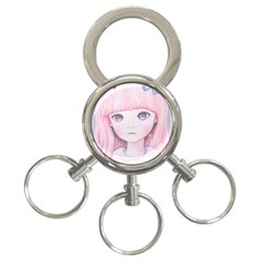 Slow Spring 3-ring Key Chains