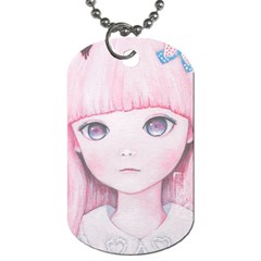 Slow Spring Dog Tag (two Sides) by kaoruhasegawa