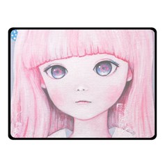 Slow Spring Fleece Blanket (small) by kaoruhasegawa