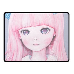 Slow Spring Double Sided Fleece Blanket (small)  by kaoruhasegawa