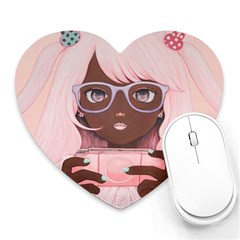 Gamergirl 3 P Heart Mousepads