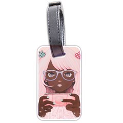 Gamergirl 3 P Luggage Tags (two Sides)