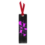 Purple abstract flower Small Book Marks Front