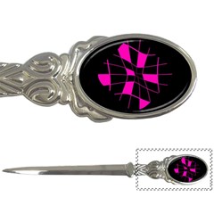 Pink Abstract Flower Letter Openers