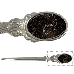 Spider Web Print Grunge Dark Texture Letter Opener by dflcprints