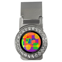 Colorful Circle  Money Clips (cz)  by Valentinaart