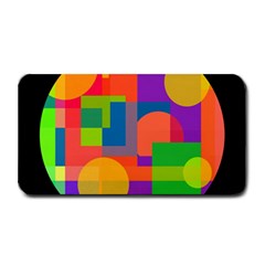 Colorful Circle  Medium Bar Mats