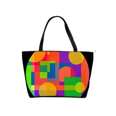 Colorful Circle  Shoulder Handbags