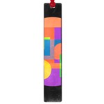 Colorful circle  Large Book Marks Front