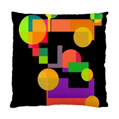 Colorful Abstraction Standard Cushion Case (two Sides)