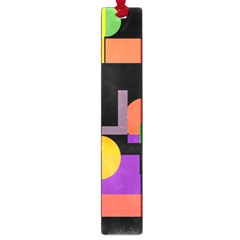 Colorful Abstraction Large Book Marks by Valentinaart