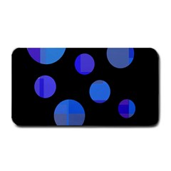 Blue Circles  Medium Bar Mats