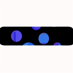 Blue Circles  Large Bar Mats